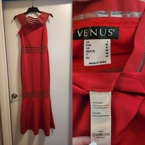Red Venus gown
